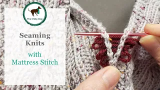 Seaming Knits with Mattress Stitch