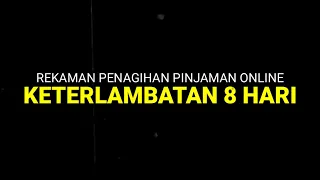 Telat Pinjol 8 Hari Begini Cara Penagihannya | Rekaman Penagihan Dc Pinjol