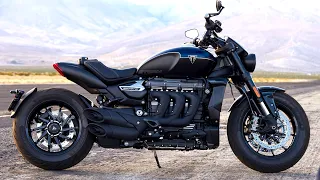 New 2024 Triumph Rocket 3 Storm - Best Performance Cruiser Motorcycle