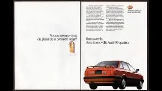 1988 Audi Quattro Commercial