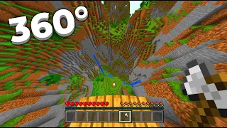 TU CONTRÔLES LA CAMÉRA DE CETTE VIDÉO MINECRAFT (360°)