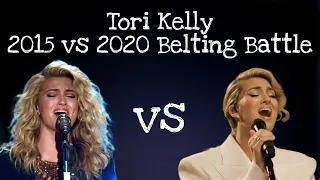 Tori Kelly 2015 vs 2020 Vocal Battle (C5-G5)