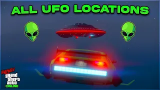 All Alien UFO Locations In GTA 5 Online - NEW Alien UFO Event Explained! (Halloween Update 2023)