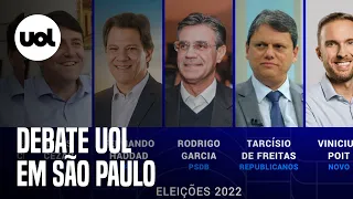 Debate ao vivo com candidatos ao governo de São Paulo | Eleições 2022