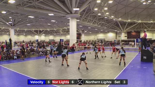 Vegas Velocity 14U Black vs Northern Lights - Set 3