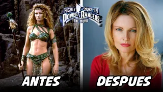 Power Rangers La Pelicula antes y despues