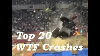 Top 20 WTF Monster Truck Crashes