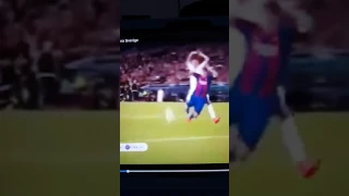 Suarez penalty did not dive ( leg contact) fc barcelona