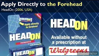 HeadOn - Apply Directly to the Forehead (2006, USA) (Commercial)