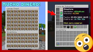 👉😲COMO GANAR DINERO CON LA PIEDRA LUMINOSA EN SKYBLOCK UNIVERSOCRAFT!! Minecraft I Unaikus