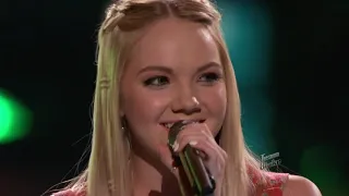 The Voice USA 2013 Danielle Bradbery performs Heads Carolina Tails California