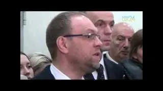 Брифинг защитника Ю.Тимошенко Сергея Власенко