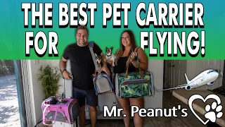 The BEST Airline In-Cabin Pet Carrier! Mr Peanut's Pet Carriers