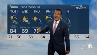 WPTV First Alert Weather Forecast for night of Jan. 16, 2024