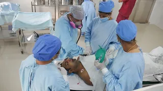 General Anesthesia for Jaw Surgery - Intubation