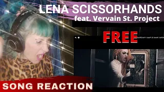 LENA SCISSORHANDS feat. Vervain St. Project - Free | Artist Song Reaction & Analysis