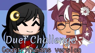 Duet Challenge || Gacha Club X FNF || Countryhumans version (CC on :v)