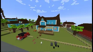 hello neighbor act 1 in minecraft