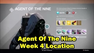 Destiny Agent Of The Nine Location Week #4 Strange Coin Vendor