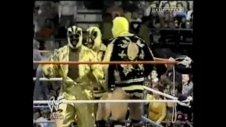 Killer Bees & Koko B Ware vs Dream Team & Johnny V   Wrestling Challenge Nov 1st, 1987
