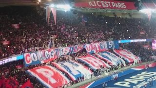 PSG vs Monaco : ambiance au Parc des Princes + but Cavani (29/01/17)