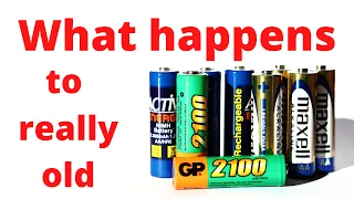 What happens to old batteries in electric vehicles?