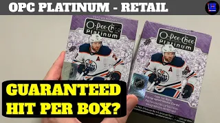 Opening Upper Deck Hockey O-Pee-Chee 2022-23 Platinum Retail Blasters