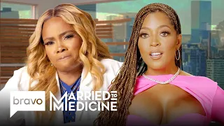 Dr. Jackie Refuses to Room With Quad Webb "It's a No for Me!" | Married to Medicine (S10 E6) | Bravo