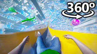 WATER SLIDE in 360° | VR / 4K