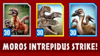 MOROS INTREPIDUS MAX LEVEL 30 BOSS (JURASSIC WORLD ALIVE)