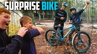 I GAVE A FREE BIKE TO A RIDER WITH A BROKEN MTB!!