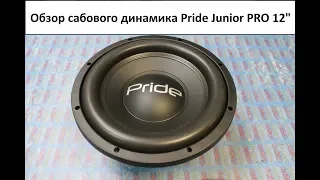 Обзор сабвуферного динамика Junior Pro 12"