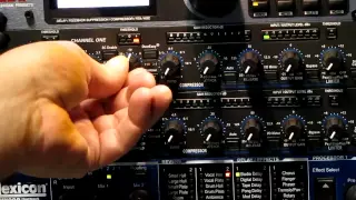 How to use a basic compressor for vocals, drums, bass (dbx 1066) - Stage Left Audio