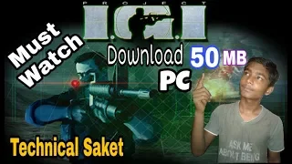 (50MB) How to download IGI 1 full version highly compressed 50mb for PC in Hindi