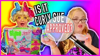 TESTING JOJO SIWA SLIME KIT (FT. CURLY SUE)