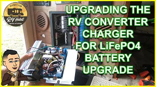 Upgrading/Replacing The RV Converter Charger – Affordable LiFePO4 Unowix Batteries –  Install