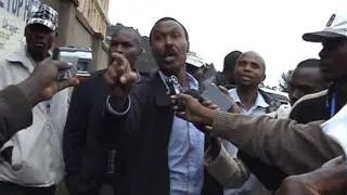 FDC PRESIDENT  Maj Gen  Mugisha Muntu Blasts a police officer in kabale