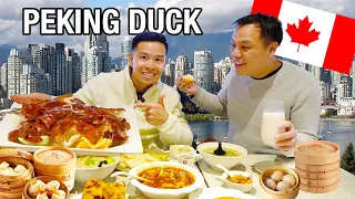 ULTIMATE Asian Food Tour Of VANCOUVER 🇨🇦 Peking Duck & Dim Sum!