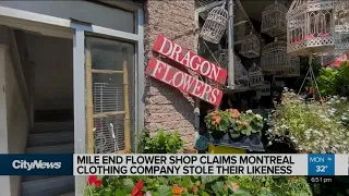 Mile End Flower shop claims Montreal company stole their likeliness