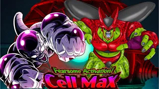 IS HE RUNNABLE?? EZA LR STR FULL POWER FRIEZA VS CELL MAX EVENT! (DBZ DOKKAN BATTLE)