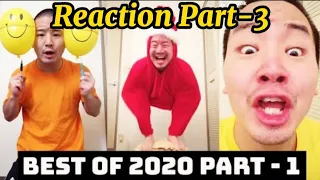 じゅんやの 2020 Wrapped Up Best From Junya 2020 Tiktoks Junya1gou funny videos | Part-1 のリアクション Part-3