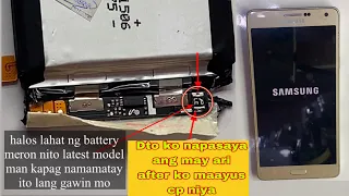 Paano Paganahin Ang Namamatay na Battery ng Cellphone Old Samsung Repair Battery | Apply all model!