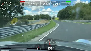 Porsche 718 Spyder Nurburgring Nordschleife 7.17 BTG