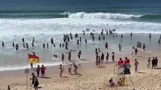 Lacanau: La plage centrale fait le plein avec un week-end de mai très chaud