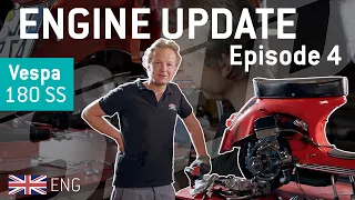 VESPA 180 SS Touring Scooter | Engine Disassembly and Wear Check 🛵 | Episode 4 | SIP {english}