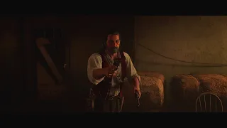 RDR2 - I've always wondered why Dutch shoots so badly in this cutscene