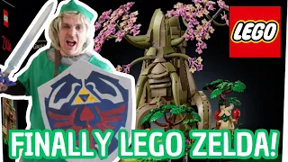 First ever LEGO ZELDA SET Revealed: Deku Tree - LEGO NEWS