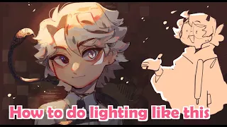 A simple way to do lighting || Clip Studio Paint art tutorial