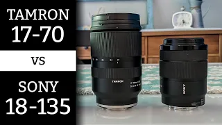 Tamron 17-70 vs Sony 18-135: Which one is BETTER for HIKING?