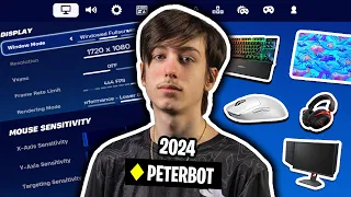 Peterbot FINALLY Reveals NEW SETUP & HIDDEN Settings! (BEST Settings)